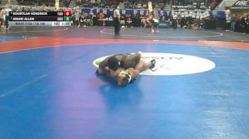 7A 190 lbs Quarterfinal - Kourtlan Kendrick, Florence vs Amari Allen, Smiths Station Hs