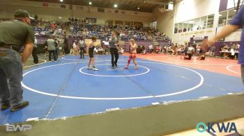 110 lbs Rr Rnd 1 - Riley Robb, IRONMEN Wrestling Club vs August Smalley, Stroud Youth Wrestling Club