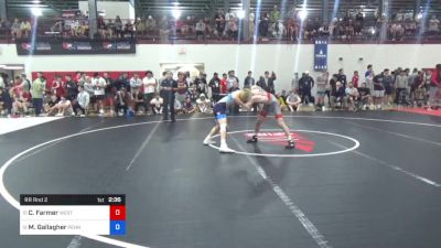 57 kg Rr Rnd 2 - Charlie Farmer, West Point Wrestling Club vs Max Gallagher, Pennsylvania RTC