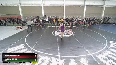 165 lbs Cons. Round 1 - Ashton Westcott, American Fork vs Joshua Selph, Lehi