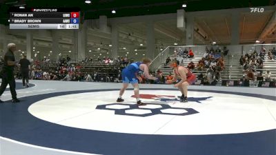 92 lbs Semis - Ronan An, Level Up Wrestling Center vs Brady Brown, All-American Wrestling Club