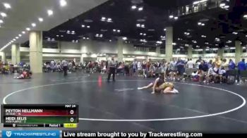 126 lbs Round 6 (10 Team) - Heidi Selis, MXW Purple vs Peyton Hellmann, SD Heat