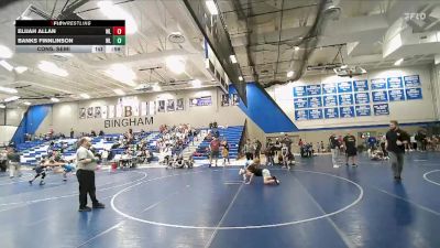 88 lbs Cons. Semi - Banks Finnlinson, Team Prestige Wrestling vs Elijah Allan, Alta Wings Wrestling