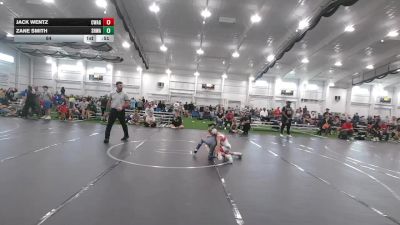 64 lbs Round 5 (8 Team) - Zane Smith, SHWA vs Jack Wentz, Contenders WA Green