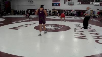 285 lbs Champ. Round 1 - Michael Esquivel, Central vs Tyler Raway, Augsburg