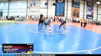 145 lbs Rd# 6- 3:15pm Friday - MiAngel Jackson, Oklahoma Outlaws vs Gia Coons, Cali Pink