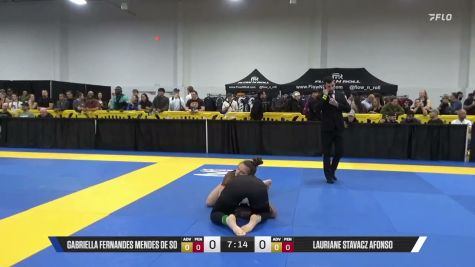 Lauriane Stavacz Afonso vs Gabriella Fernandes Mendes De So 2026 Pan IBJJF Jiu-Jitsu No-Gi Championship