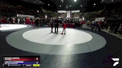 78 lbs Cons. Round 2 - Prisayis Harrell, LAWC vs Johnny Galvan, Madera Wrestling Club