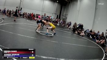 120 lbs Semis (4 Team) - Kaura Coles, POWA vs Saige Olver, Lady Assassins