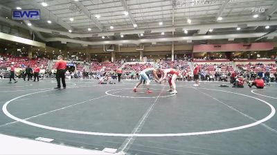 155 lbs Quarterfinal - Tristan Wiehe, Tonganoxie vs Abel Copeland, Black Fox