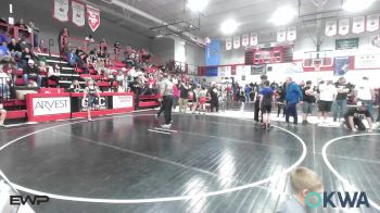 88-96 lbs Semifinal - Ben Hopper, Hornet Wrestling Club vs Hayden Beckwith, Miami Takedown Club