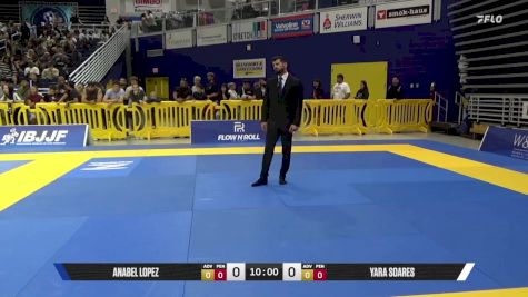 Yara Soares vs Anabel Lopez 2025 Pan IBJJF Jiu-Jitsu No-Gi Championship