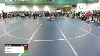 65 lbs Quarterfinal - Dakota Sandy, PA vs Ariah Mills, GA