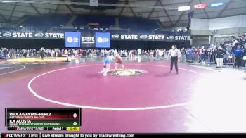 93 lbs Champ. Round 1 - Paola Gaytan-Perez, Mat Demon Wrestling Club vs Ila Acosta, Inland Northwest Wrestling Training Center