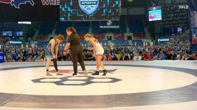 110 lbs Cons. Rd Of 32 - Addysin Mollendor, MS vs Leila Witzerman, CA