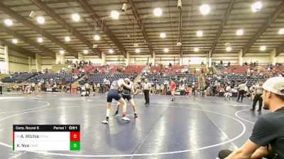 160 lbs Cons. Round 6 - Ashton Ritchie, Syracuse vs Kyle Nye, Corner Canyon