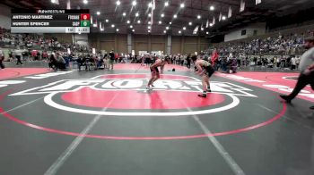 138 lbs Champ. Round 2 - Antonio Martinez, Fort Osage vs Hunter Spencer, Sand Springs