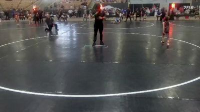 42 lbs 1st Place Match - Davie Atwell, Johnson City Wrestling vs Slade Fustos, Halls Wrestling