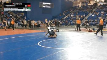 150 lbs Cons. Semi - Brooklyn Pickett, Mount St Joes vs Tyler Traves, Mountain View