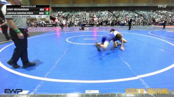 115 lbs Round Of 64 - Cody Richardson, Hurricane Wrestling vs Lincoln Kruper-Peck, Mile High Wrestling Club