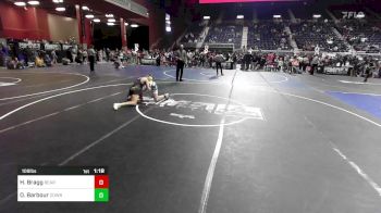 109 lbs Round Of 16 - Hudson Bragg, Bear Cave vs Oliver Barbour, Cowboy Kids WC