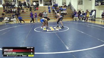 159 lbs Quarterfinal - Brandon Bell, Montgomery Catholic Prep School vs Josh Lugo, Beauregard HS