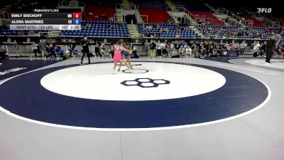125 lbs Cons. Sub-rd Of 16 - Emily Bischoff, MO vs Alora Martinez, CO