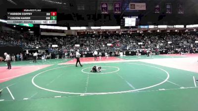 55 lbs Champ. Round 1 - Hudson Coffey, DONA vs Colton Kaiser, HCW3