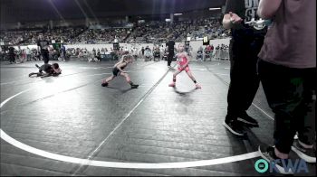 46 lbs Round Of 16 - Hunter Prose, Jay Wrestling Club vs Ella Weldon, Shelton Wrestling Academy