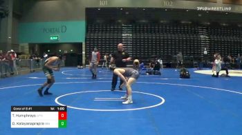 138 lbs Consolation - Tyson Humphreys, Layton vs David Kalayanapraprapruite, Green Valley