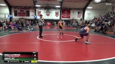 Round 3 - Kermit Joy, Keokuk Wrestling Club vs Noah Claybrook, Southern Iowa Outlaws