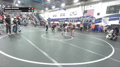 147 lbs Cons. Round 1 - Elizabeth Fiqueroa, Perris vs Serena Navarro, Grand Terrace