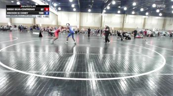 144 lbs Consi Of 4 - Diego SIlva-Contreras, SONS OF THUNDER vs Ericson Ej Coney, Youth Impact Center Wrestling Club