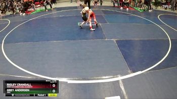 42 lbs Cons. Round 2 - Grey Andersen, JWC vs Rigley Crandall, Iron Co Wrestling Academy