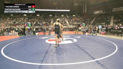 3A-157 lbs Champ. Round 1 - Sawyer Nachazel, Lander Valley vs Rylynn Cowan, Douglas