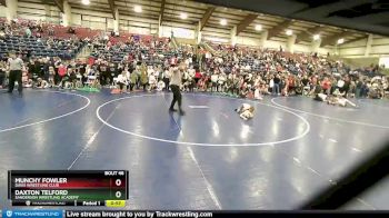 65 lbs Cons. Round 3 - Daxton Telford, Sanderson Wrestling Academy vs Munchy Fowler, Davis Wrestling Club