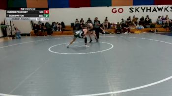 150 lbs Champ. Round 1 - Seth Patton, McNary vs Hunter Pinckney, Sandy