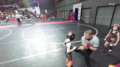 45 lbs Champ. Round 1 - Marco Roosli, Oregon Wrestling Club vs Matthew Degeneffe, De Pere