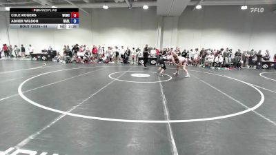 61 lbs Cons. Round 2 - Cole Rogers, Western Colorado Wrestling Club vs Asher Wilson, Wrestling Academy Of Louisiana