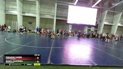 115 lbs Cons. Round 2 - Bianca Saavedra, Evanston WY vs Taranom Zakeri, Mountain Ridge