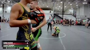 138 lbs Round 4 (8 Team) - Kaden Skibber, Pocono Regional WC vs Chris Mazur, Orchard South Gold