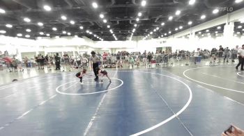 40 lbs Semifinal - Carson Bailey, Stout Wr Acd vs Hazel Grimley, California Grapplers