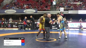 67 lbs Rr Rnd 2 - Jamel Johnson, Marines vs Hayden Tuma, Army (WCAP)