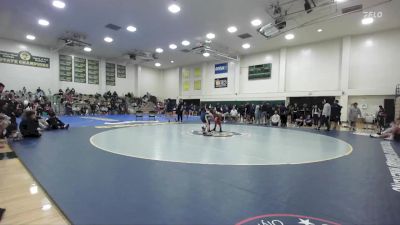 125 lbs Finals (2 Team) - Daniel Arellano, Menlo Oak Squad vs Samuel Costa, Bandit