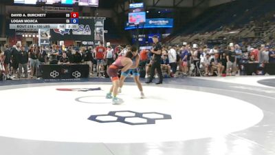 150 lbs Champ. Rd Of 128 - David A. Burchett, Colorado vs Logan Mojica, California