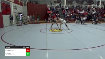 157 lbs Consi Of 8 #2 - Carson Craig, Mount De Sales vs Colin Kelly, Charlotte Country
