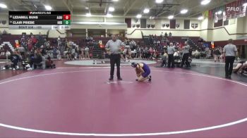 155 lbs Cons. Round 1 - Clair Priebe, Independence vs Lzzabell Buhs, Alburnett
