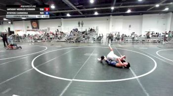 100 lbs Consolation - Anthony Medelez Cormier, Team Aggression vs Ryston Carmona, Payson Lions