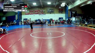 150 lbs Cons. Round 5 - Alexander Marin, Corona vs Riley Carnes, Temescal Canyon