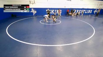 145 lbs 3rd Place Match - Inaily Samaniego, Aviator Wrestling Academy vs Samantha Reynolds, JWC